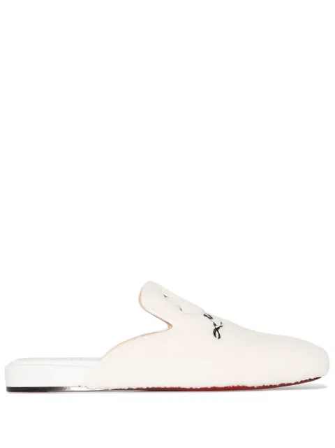 Christian Louboutin Navy Coolito Donna mules