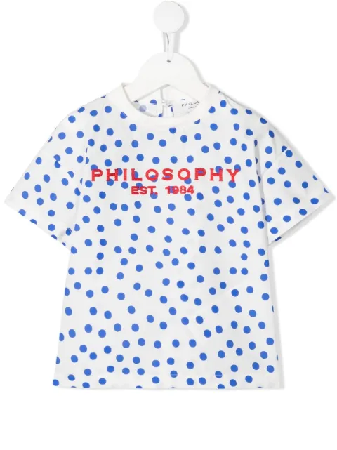 Philosophy Di Lorenzo Serafini Kids logo-print T-shirt