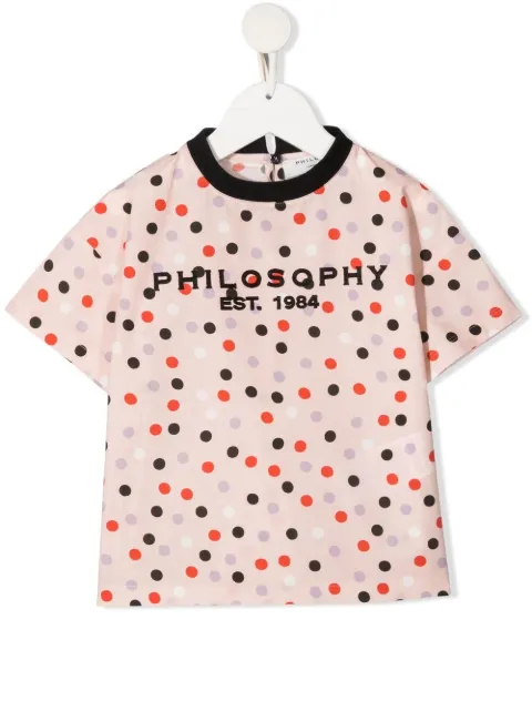 Philosophy Di Lorenzo Serafini Kids logo print T-shirt