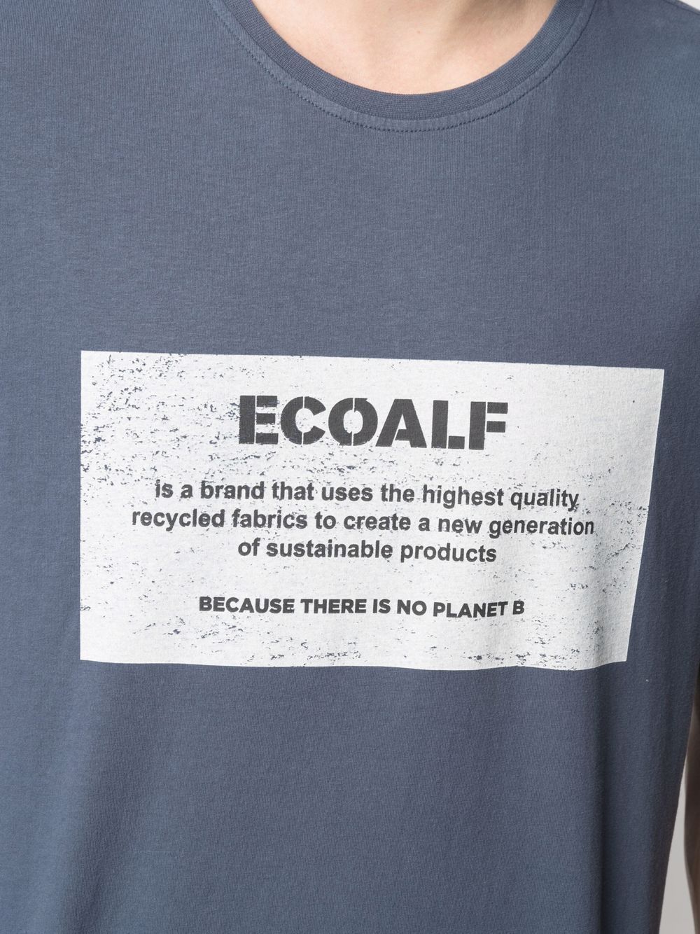 фото Ecoalf футболка с логотипом