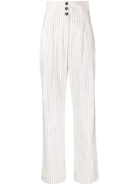 Philosophy Di Lorenzo Serafini pinstripe-print trousers