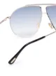 TOM FORD Eyewear Riley aviator-frame sunglasses