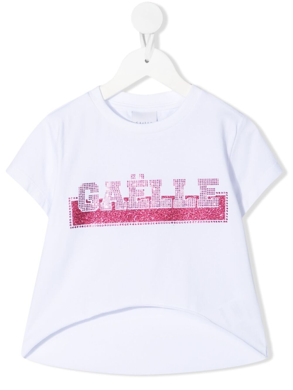 фото Gaelle paris kids футболка с логотипом и заклепками