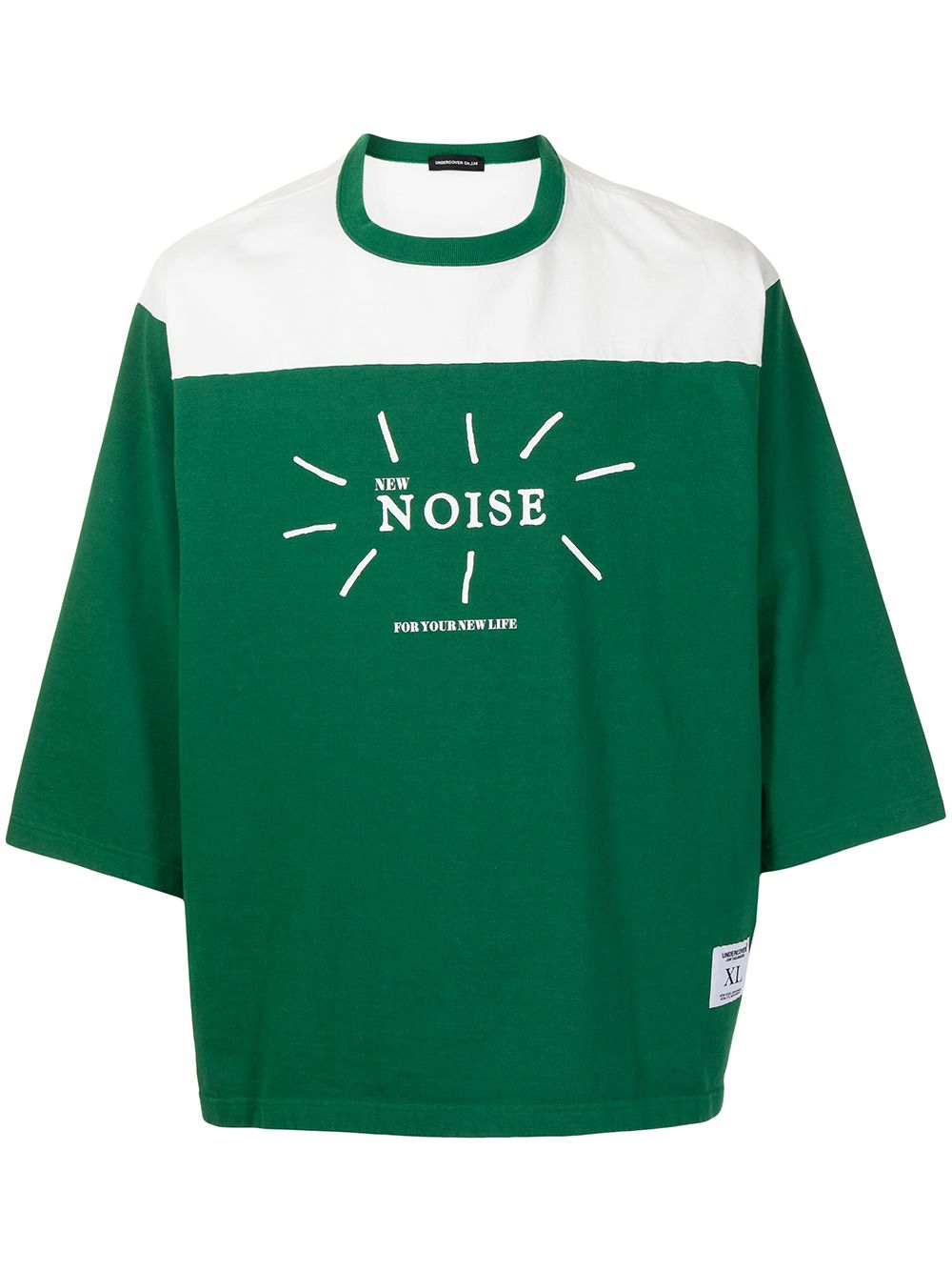 Undercover Logo Print Oversized T-shirt In Green