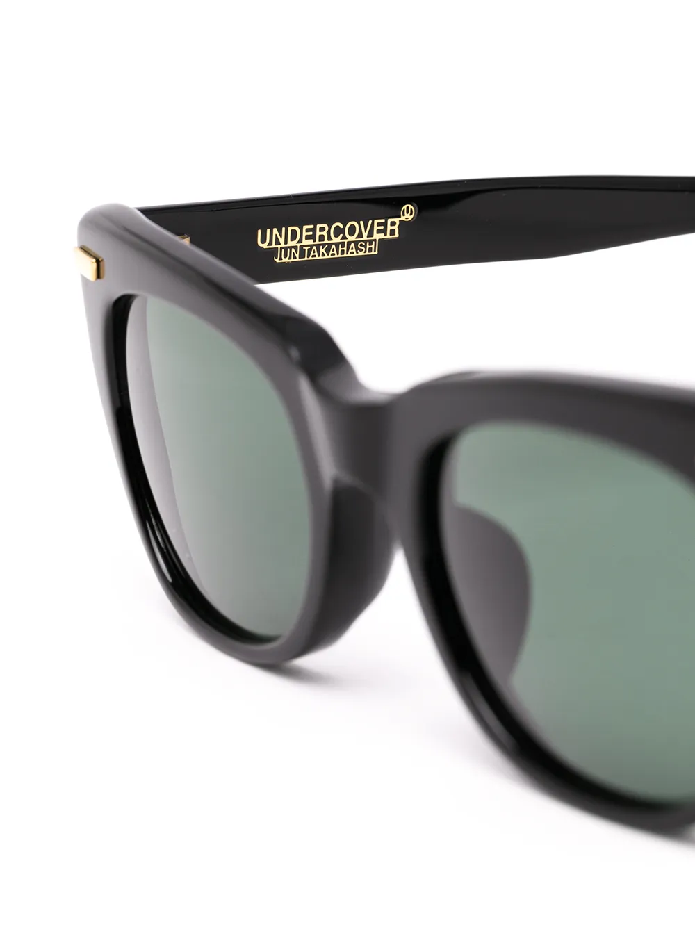 Undercover Zonnebril met cat-eye montuur Zwart