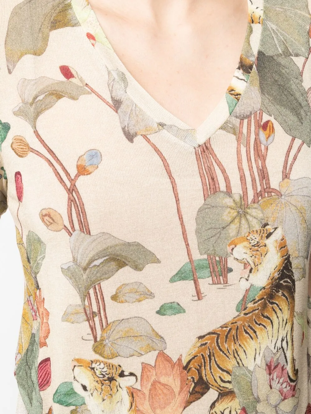 фото Etro футболка с принтом