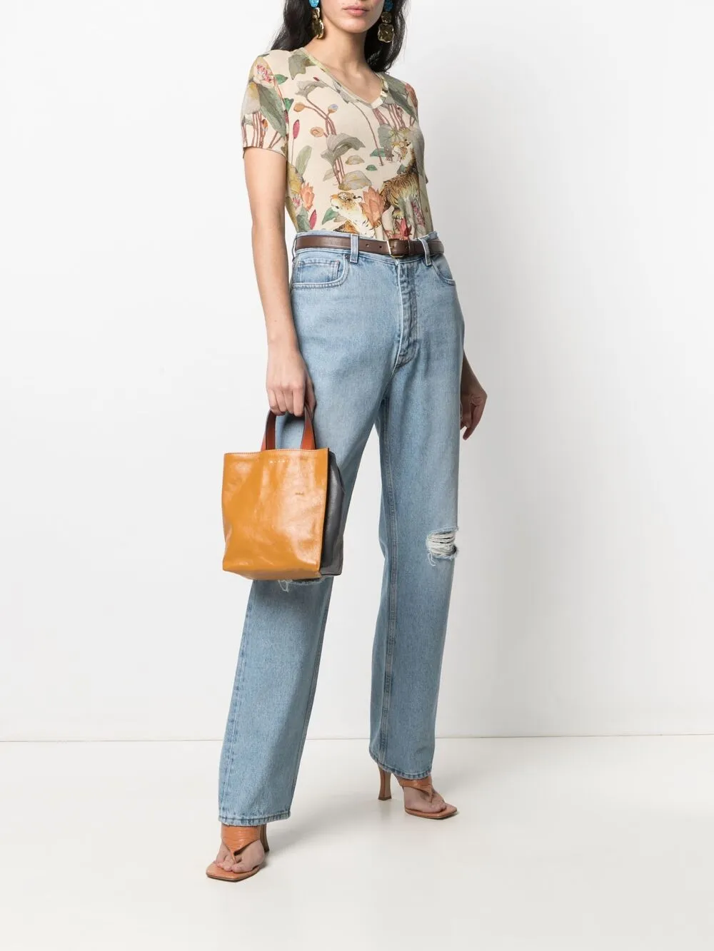 фото Etro футболка с принтом