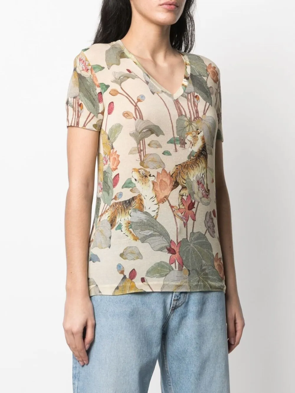 фото Etro футболка с принтом