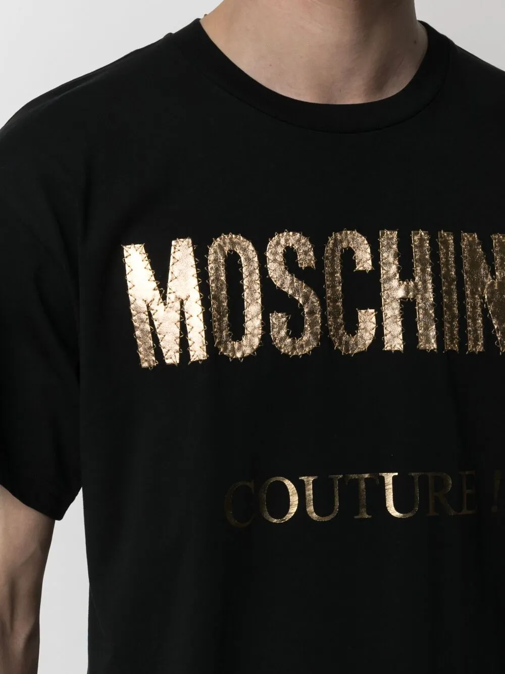 фото Moschino футболка с логотипом