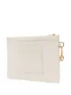 Saint Laurent Clutch monogramada com zíper