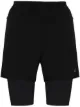 Image 1 of TRUE TRIBE lined elasticated waistband running shorts