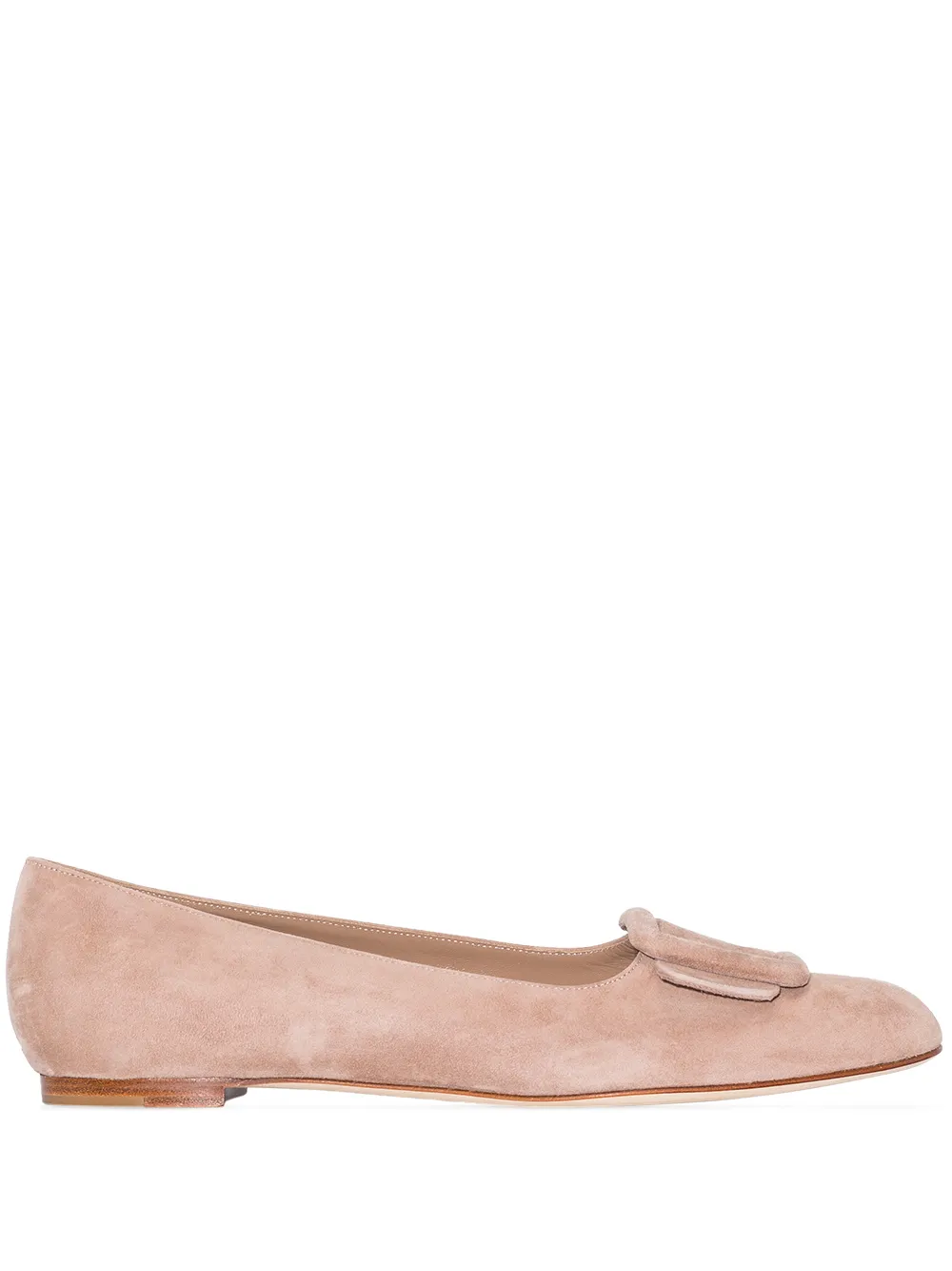 Imagen 1 de Manolo Blahnik bailarinas Maydi de ante