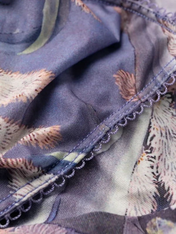 Zimmermann Botanica drawn silk mini 