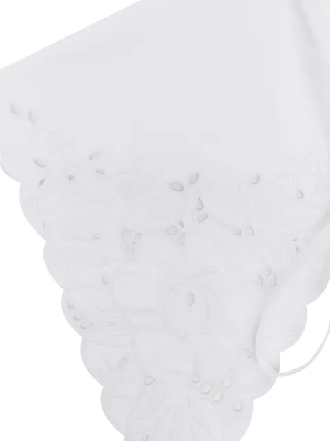 Patou embroidered poplin collar AC0100017001W - 1