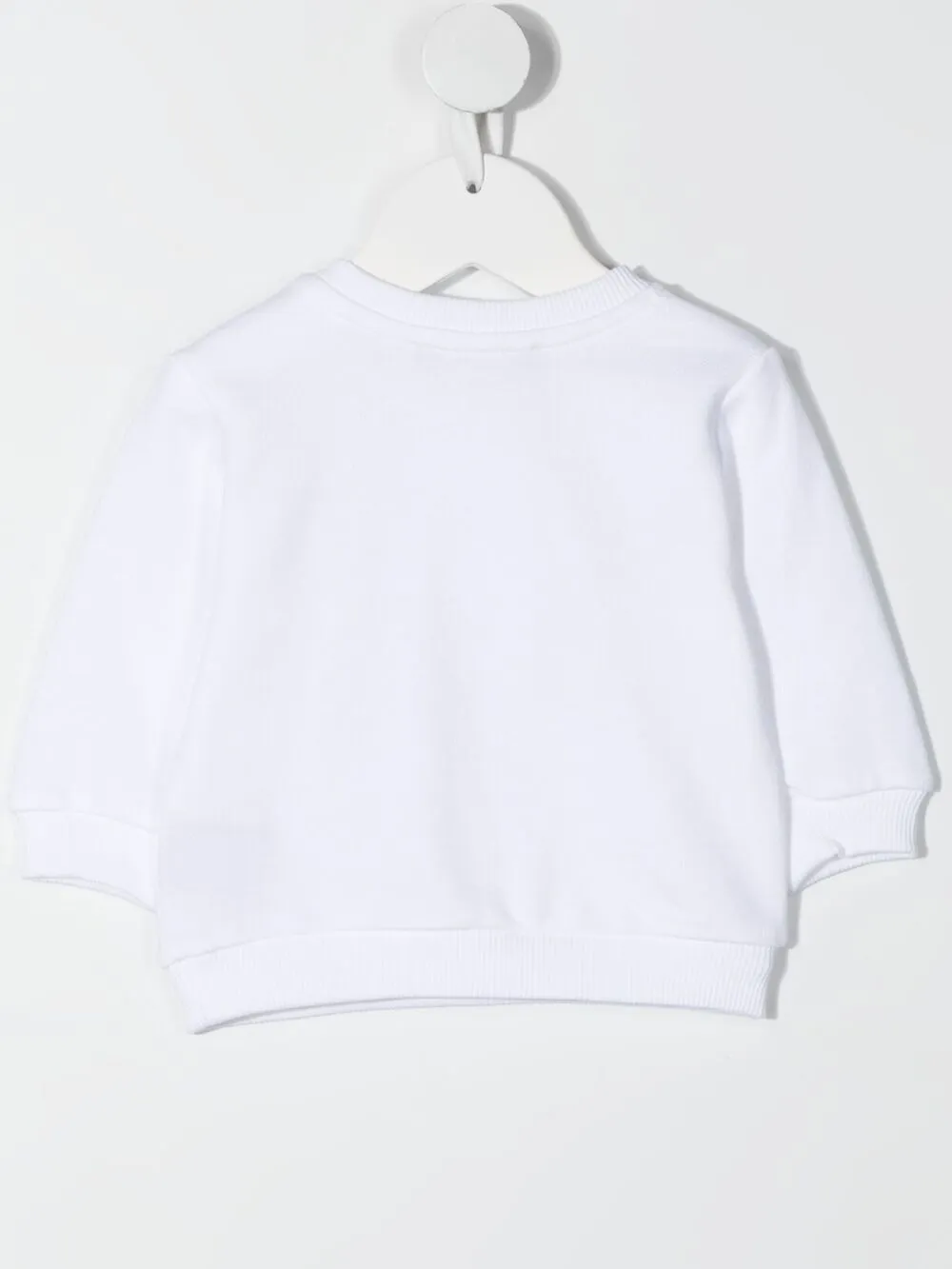 фото Balmain kids футболка с круглым вырезом и логотипом
