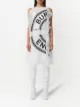 Image 2 of Burberry lace-detail logo midi-dress