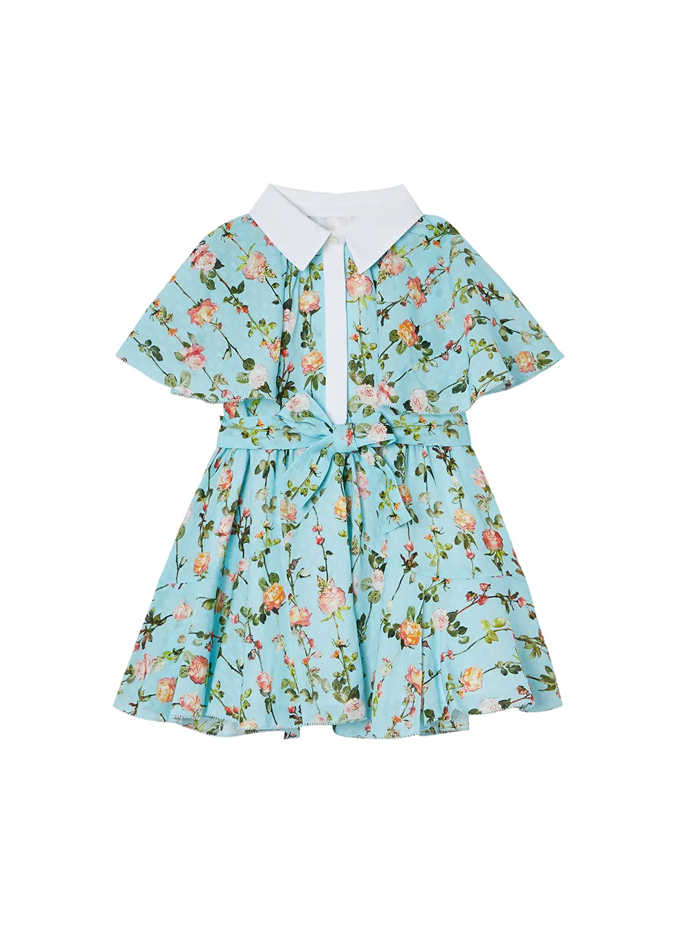 фото Burberry kids платье с принтом