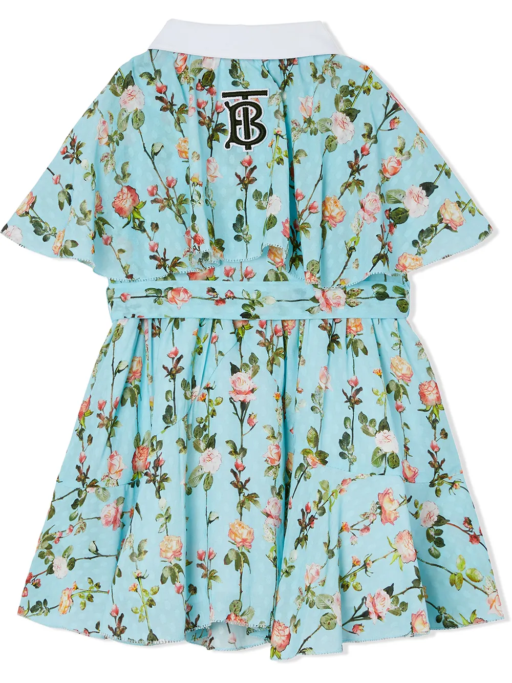 фото Burberry kids платье с принтом