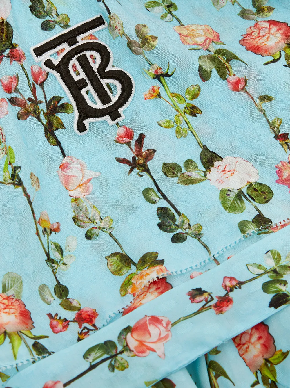 фото Burberry kids платье с принтом