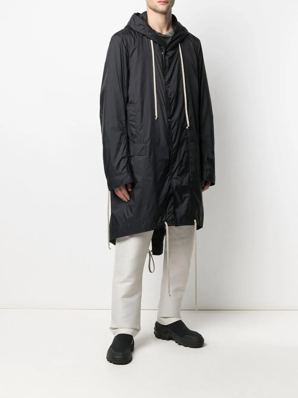 фото Rick owens drkshdw пальто оверсайз