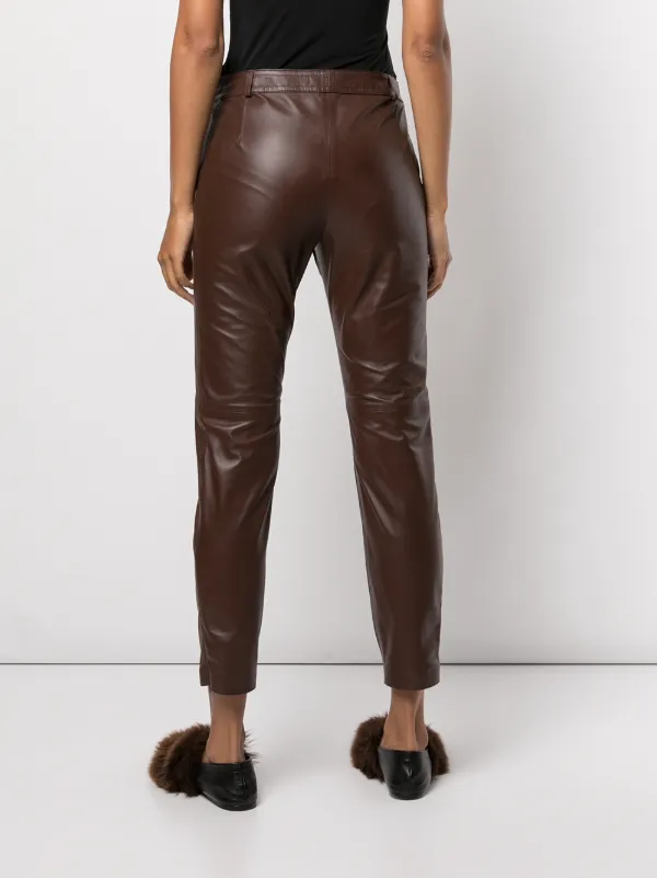 Altuzarra Henri Leather Trousers - Farfetch