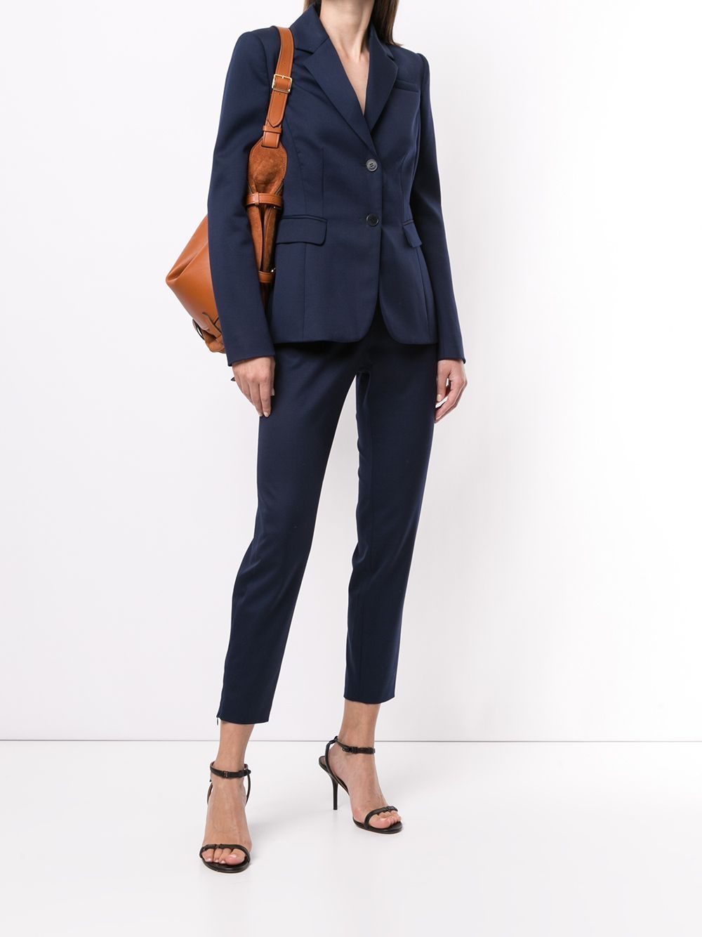 Altuzarra Fenice single-breasted wool blazer - Blauw