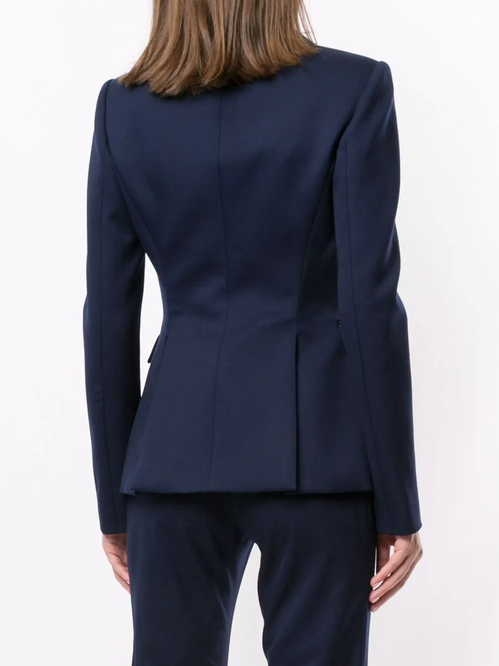 Altuzarra Fenice Single-breasted Wool Blazer In Blue