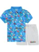 Image 1 of Moschino Kids logo-print two-piece set