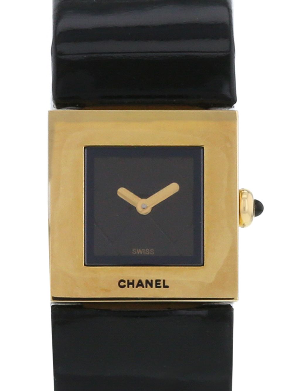 фото Chanel pre-owned наручные часы matelassé pre-owned 19 мм 1990-го года