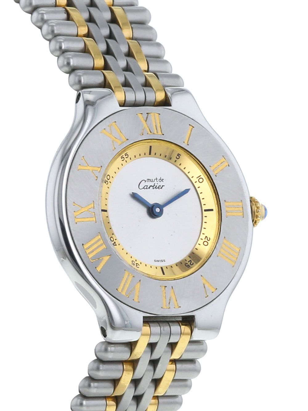 фото Cartier наручные часы must 21 pre-owned 31 мм 1990-х годов