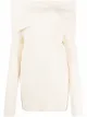 Image 1 of 12 STOREEZ off-shoulder knit jumper