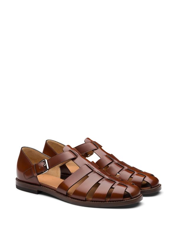 Church's Fisherman Bookbinder Fume Leather Sandals - Farfetch