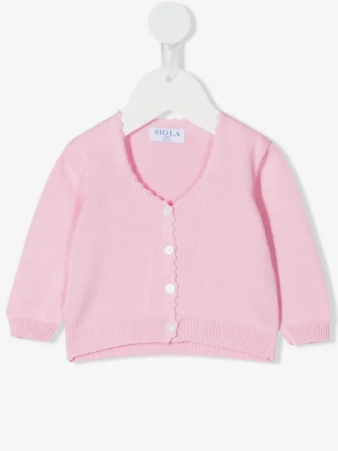 Siola cotton-knit cardigan