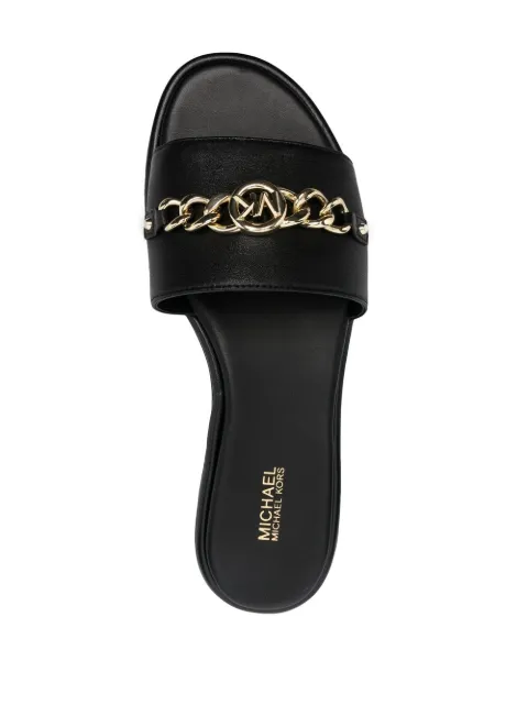 michael kors rina slide sandals