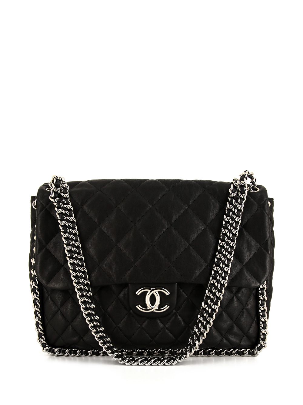 фото Chanel pre-owned сумка на плечо timeless maxi jumbo 2012-го года