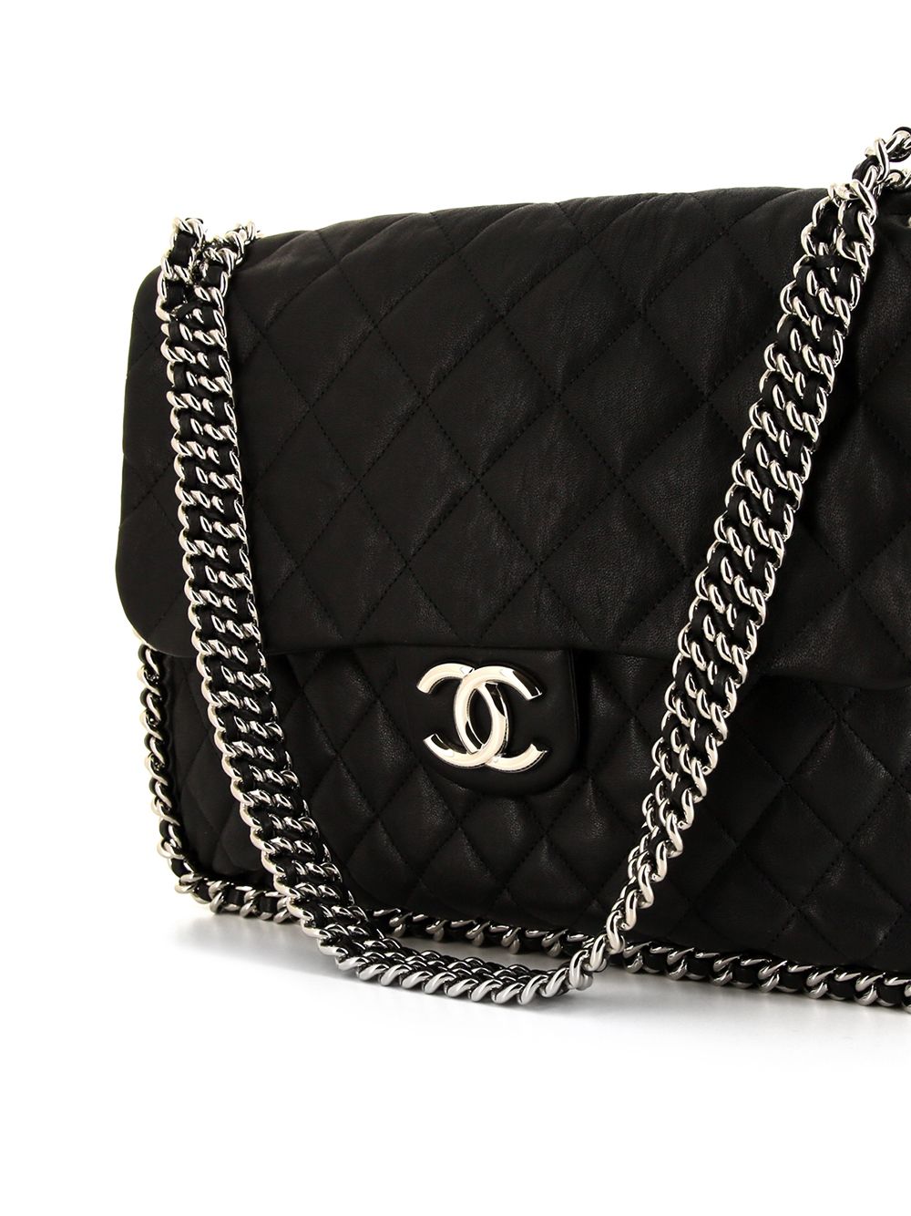 фото Chanel pre-owned сумка на плечо timeless maxi jumbo 2012-го года