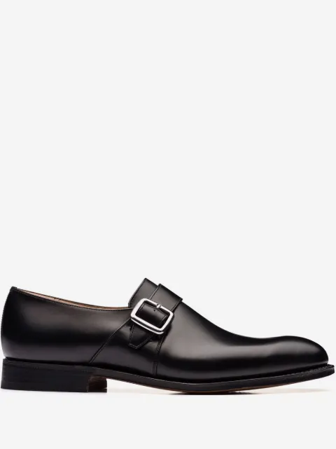 Church's almond-toe monk shoes
