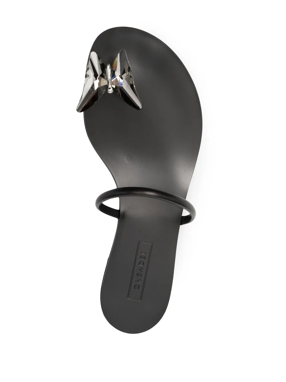 фото Casadei декорированные шлепанцы