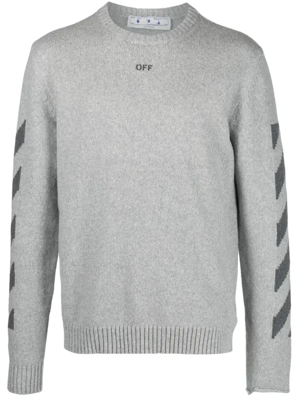 off white knit jumper