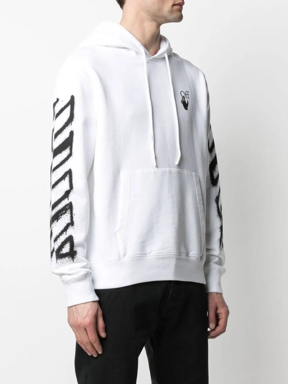Off white discount hoodie diagonal arrows
