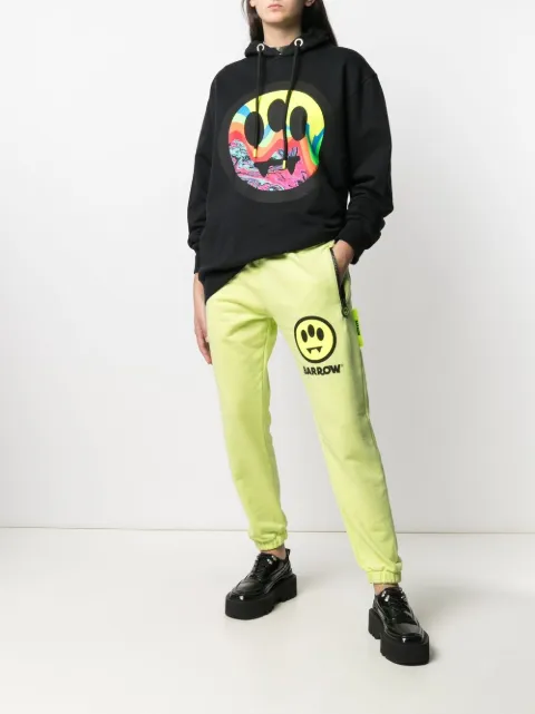 smiley world track pants