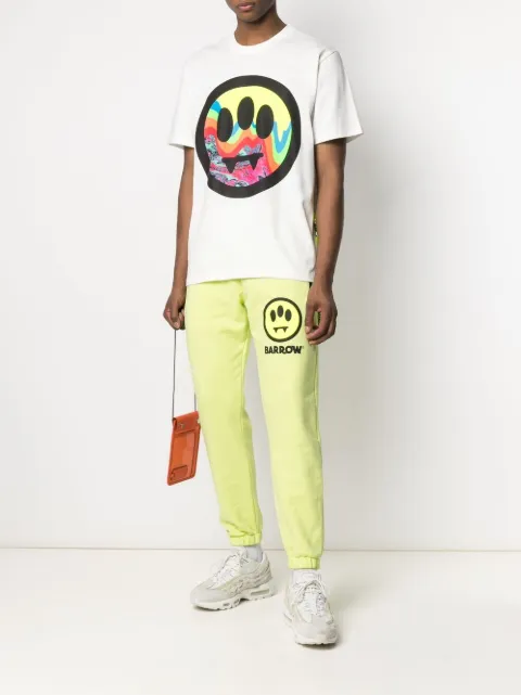 smiley world track pants