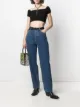 Image 2 of We11done chain-link detail cropped top