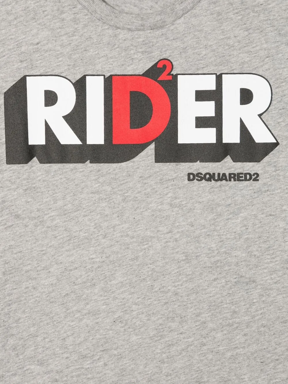 фото Dsquared2 kids футболка rider с принтом