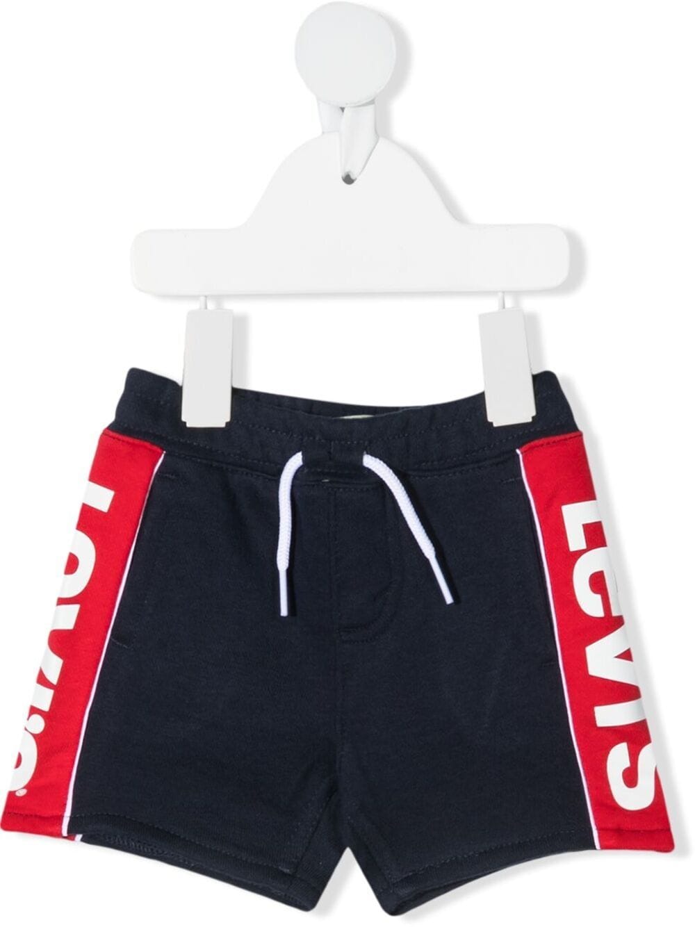 Levi's Babies' Logo-print Track Shorts In Blue