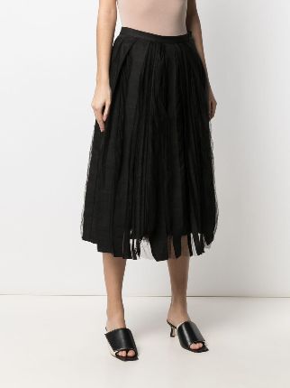 box-pleat tulle skirt展示图