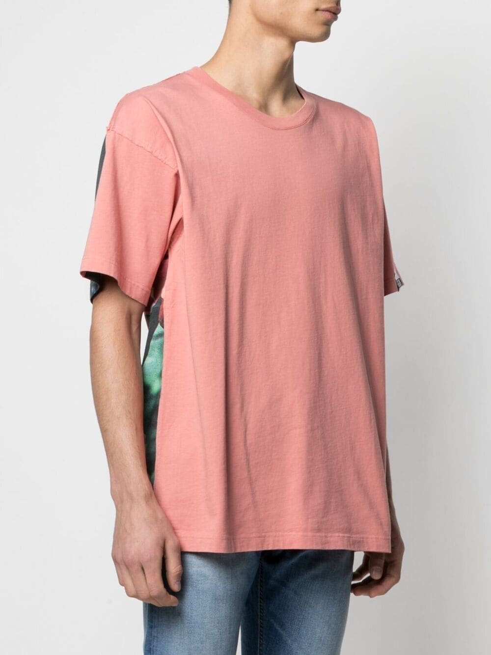 Shop Golden Goose Aira Floral-print T-shirt In Pink