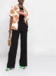 Image 2 of Heron Preston logo-patch wide-leg trousers