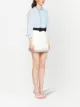 Miu Miu bow-detail cady miniskirt