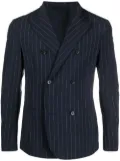 Hydrogen pinstripe double-breasted blazer - Blue